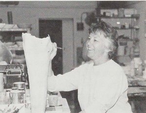 Catharine Hiersoux in her studio Catharine Hiersoux in her studio