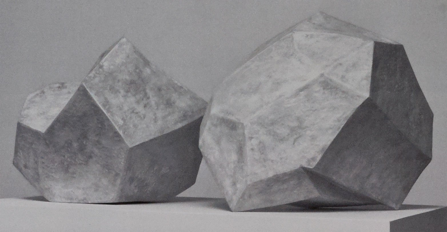 Casbon. White Shapes, 2010. Earthenware, slip, and wax, 32 x 24 x 26 in. Photograph by John Carlano. Casbon. White Shapes, 2010. Earthenware, slip, and wax, 32 x 24 x 26 in. Photograph by John Carlano.