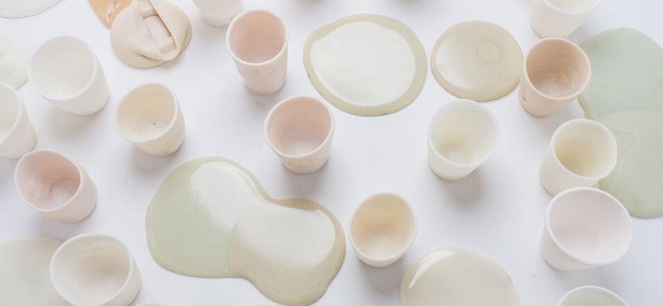 Selection of test clays. Photo Credit: Paul C. Ballard