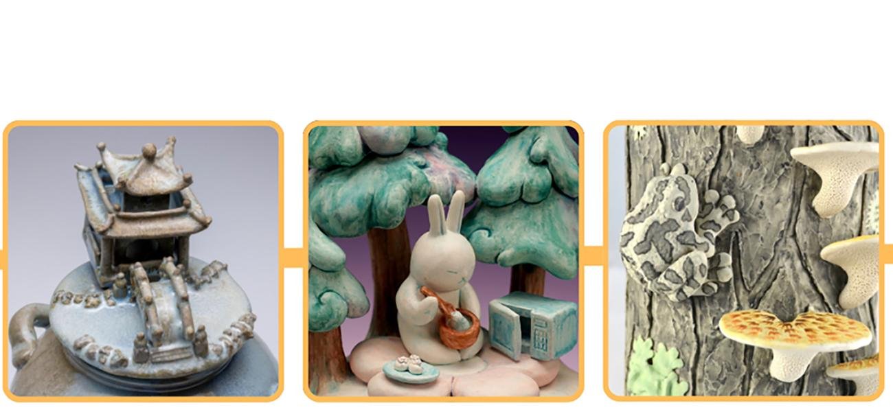Mud Flat Studio hosts the National Juried Exhibition, titled Storytellers. Cover art featureing GH Wood, Shannon “owo” Webb, and Fionnuala Hart Gerrity.