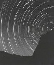 Star trails, looking Northeast 