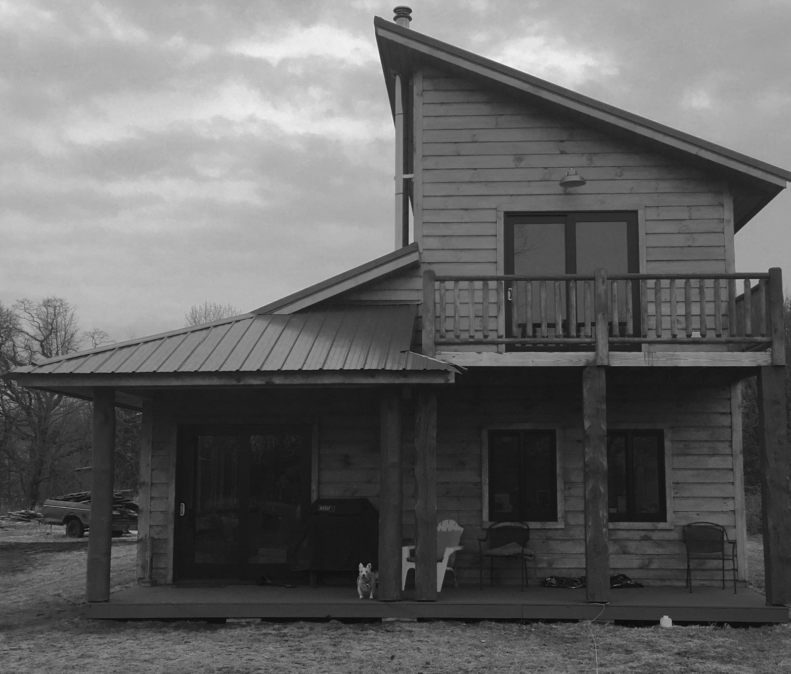 Purpose built homestead with evidence of their heart and vision in everything from the concrete floors they stained themselves to the floor-to-ceiling cup shelf, to the assorted objects – a commitment to a life lived with a tool in hand.