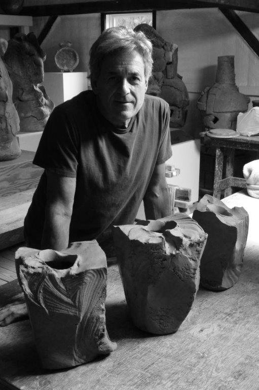 Peter Callas in his studio.