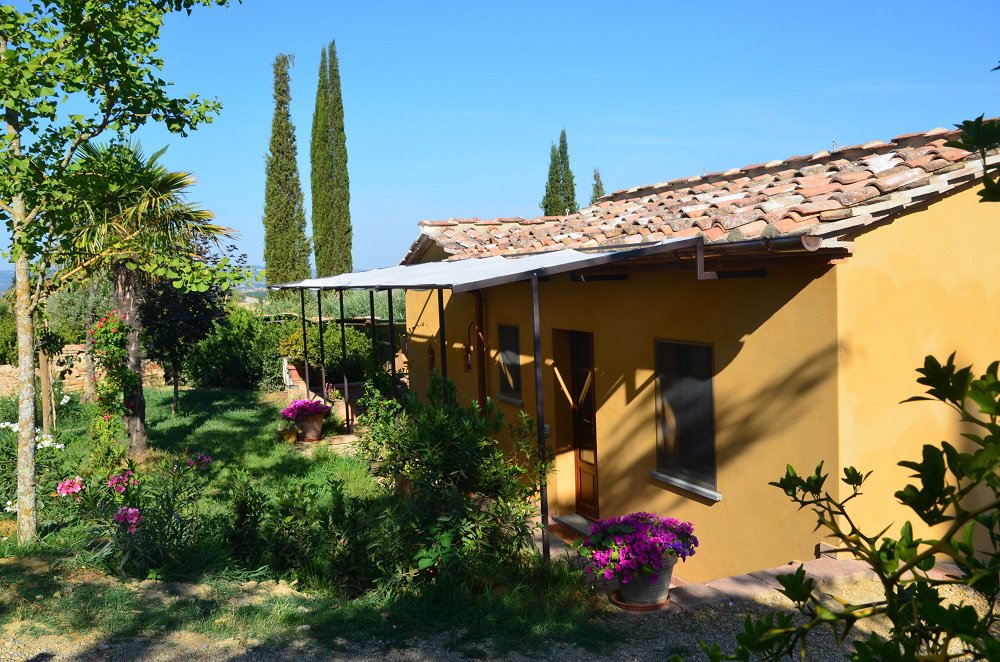 Artist residency housing at La Meridiana.