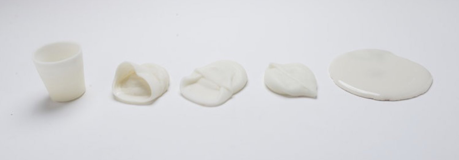 This shows the melting point of a single recipe if fired to a higher temperature.Photo Credit: Paul C. Ballard
