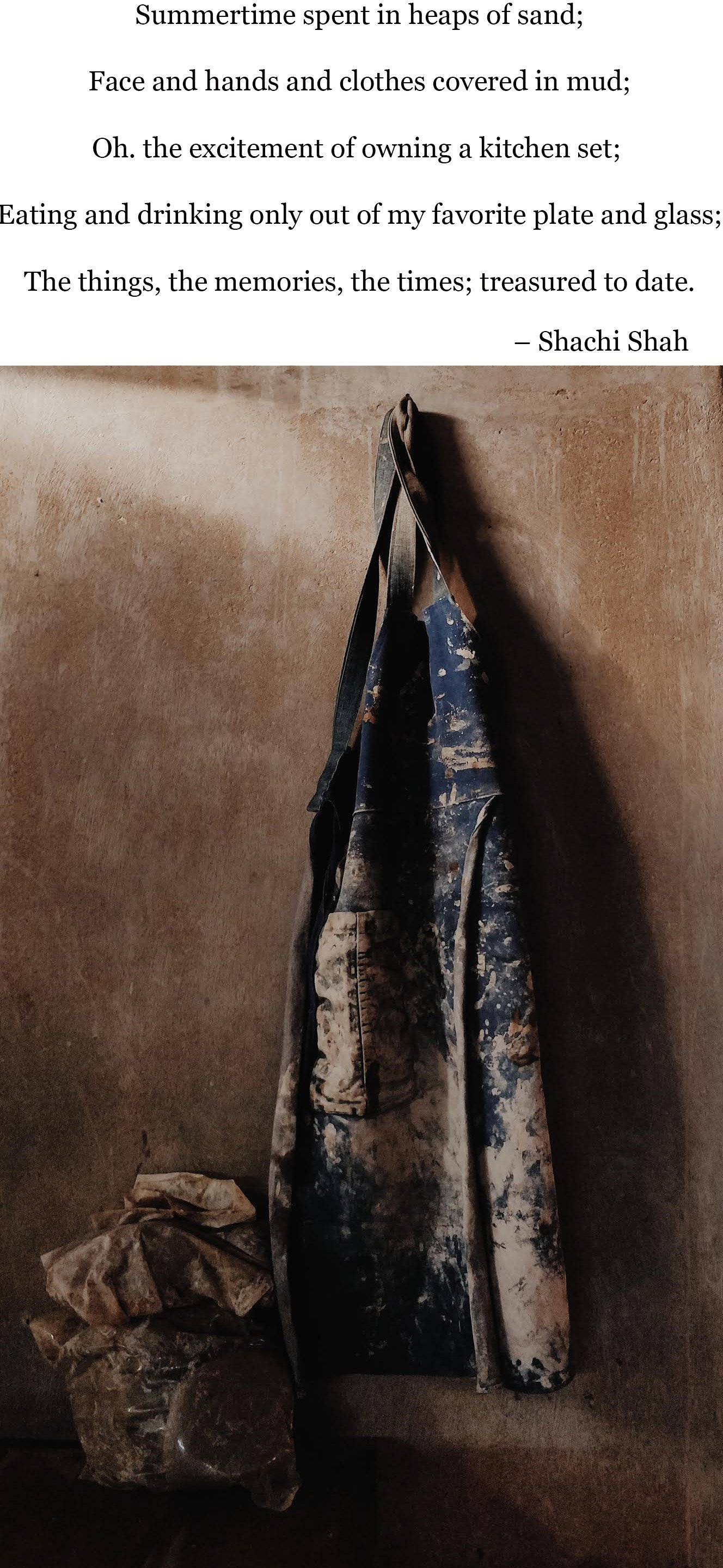 Poem by Shachi. Photo: The end of a typical work day.