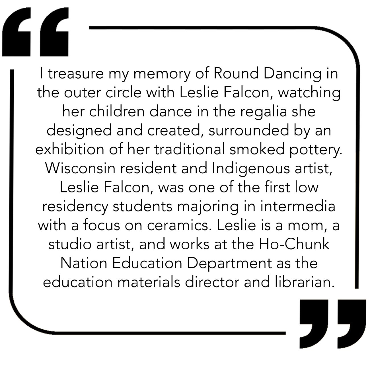 Linda Ganstrom's reflections.